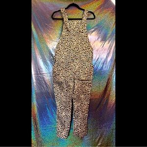 Wildfang Leopard Print Overall